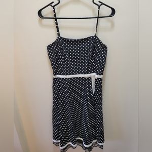 I.N. Women's Polka Dot Dress